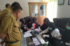 PerindagKop Bone Bolango di Tes Urine