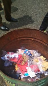 Kejari Bone Bolango Musnahkan Barang Bukti 11 Perkara Narkoba