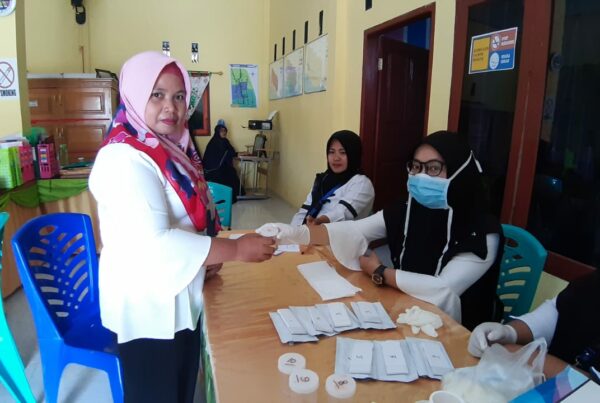 BNNK Bone Bolango Tes Urin Kantor Desa Ulantha