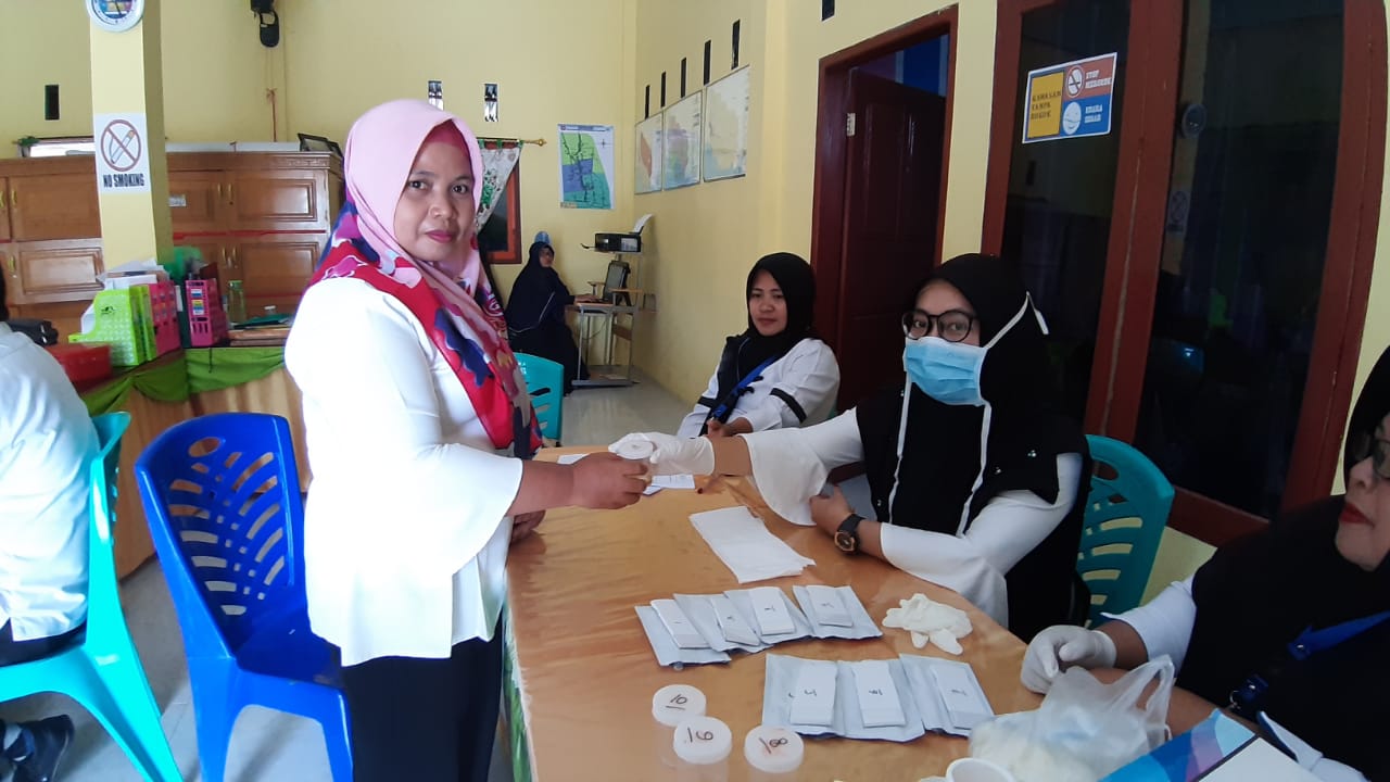BNNK Bone Bolango Tes Urin Kantor Desa Ulantha BNNK Bone Bolango Tes Urin Kantor Desa Ulantha