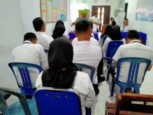 Kepala BNNP Gorontalo Beri Arahan Pegawai BNNK Bone Bolango
