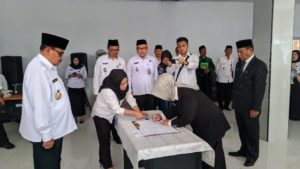 KA BNNP Gorontalo Lantik KA BNNK Kabupaten/Kota