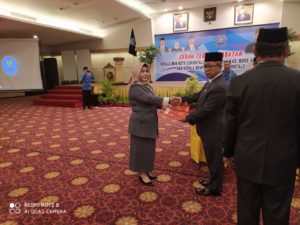 Kepala BNNP Gorontalo Pimpin Sertijab 3 Kepala BNN Kabupaten/Kota