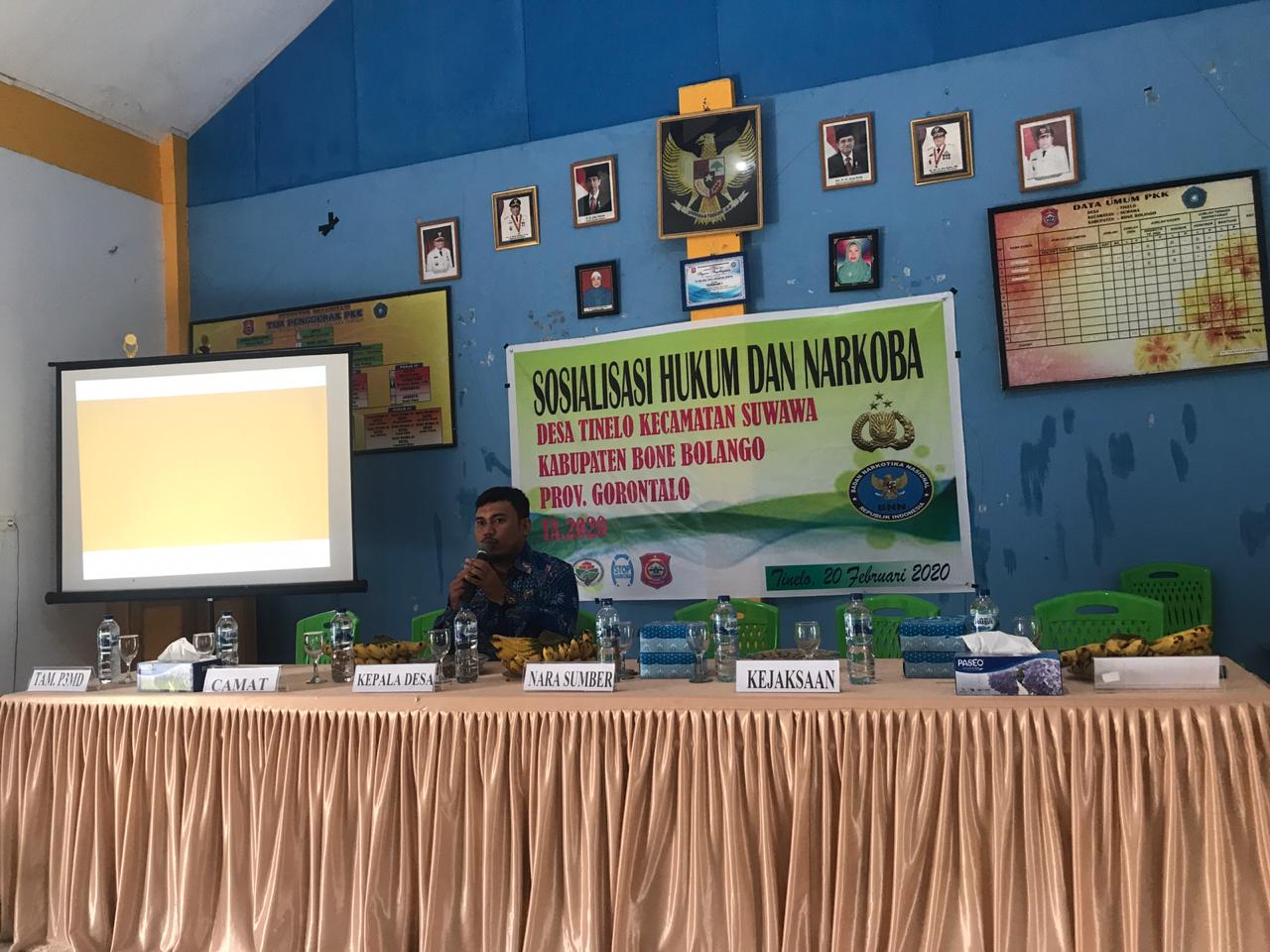 Tekan Prevalensi Pecandu Narkoba, BNNK Bone Bolango Sosialisasi Masyarakat Tinelo Tekan Prevalensi Pecandu Narkoba, BNNK Bone Bolango Sosialisasi Masyarakat Tinelo