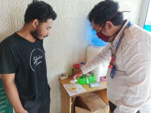 BNNK Bone Bolango Tes Urine Serentak Instansi Pemerintah dan Swasta