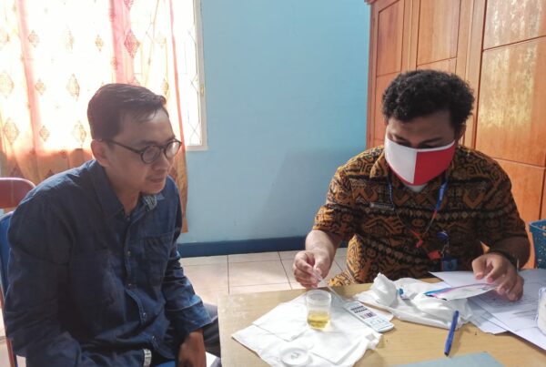 Monitoring Program Pemberdayaan Masyarakat Anti Narkoba, BNNK Bone Bolango Kunjungi Dua OPD