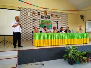 Kepala DPM-Pemdes Bone Bolango Kukuhkan Relawan Bersinar Desa Ulantha