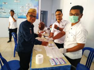 DP2KBP3A Mendapat Giliran Tes Urine DP2KBP3A Mendapat Giliran Tes Urine