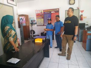 Awal Tahun 2020 BNNK Bone Bolango Jalin Komunikasi Dengan Perusahaan Jasa Pengiriman Barang