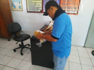 Awal Tahun 2020 BNNK Bone Bolango Jalin Komunikasi Dengan Perusahaan Jasa Pengiriman Barang