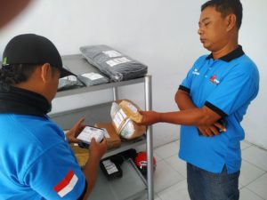 Awal Tahun 2020 BNNK Bone Bolango Jalin Komunikasi Dengan Perusahaan Jasa Pengiriman Barang