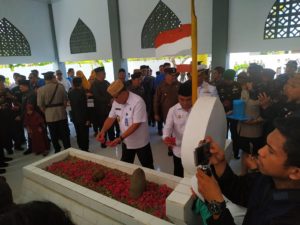 Kepala BNNK Bone Bolango Hadiri Tabur Bunga Peringatan Hari Patriotik 23 Januari
