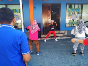 Kegiatan Senam Pagi BNNK Bone Bolango