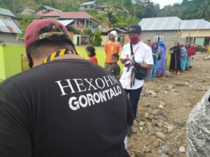 Banjir Bandang Bulawa: BNNK Bone Bolango Bersama Hexohm dan PASki Gorontalo Salurkan Bantuan