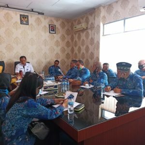 Kepala BNNK Bone Bolango Hadiri Rapat Persiapan Kunjungan Kerja Kepala BNN RI