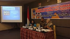 BNNK Bone Bolango Bentuk dan Bekali Relawan Anti Narkoba