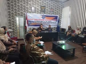 ANEV Triwulan IV, Kepala BNNP Gorontalo Tekankan Disiplin Pegawai