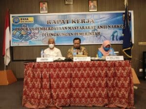 Gelar Raker Pemberdayaan Masyarakat Anti Narkoba, BNNK Bone Bolango Bahas INPRES No 2 Tahun 2020