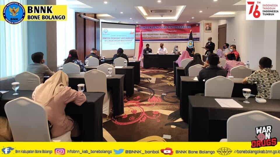 BNNK Bone Bolango Gelar Bimtek Penggiat P4GN di lingkungan Masyarakat