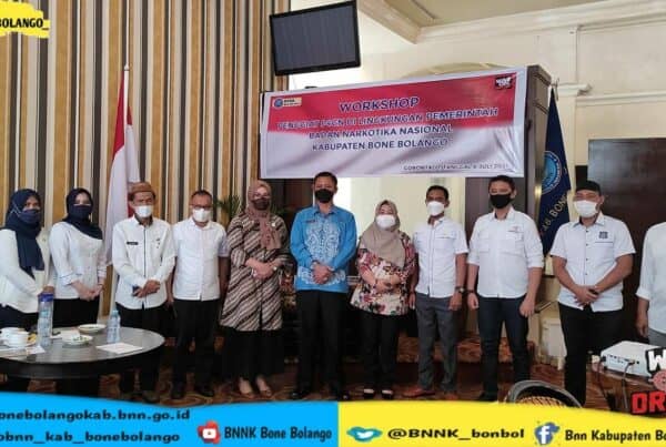 Workshop Penggiat P4GN : Kepala BNNP Ajak Pemerintah Bone Bolango Tekan Angka Prevalensi Pengguna Narkoba