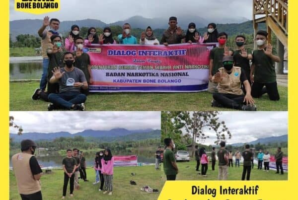 Kepala BNNK Bone Bolango Tutup Secara Resmi Kegiatan Dialog Interaktif Pembentukkan Remaja Teman Sebaya Anti Narkotika