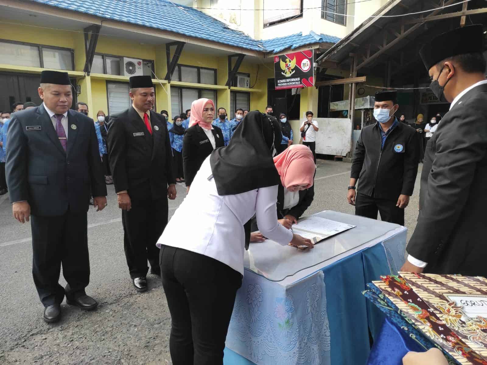 Agus Anwar Resmi Jabat Kepala BNNK Bone Bolango