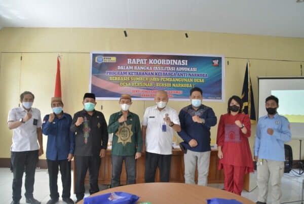 Rakor Advokasi Ketahanan Keluarga: BNNK Bone Bolango Jalin Kerjasama Dengan 3 Desa