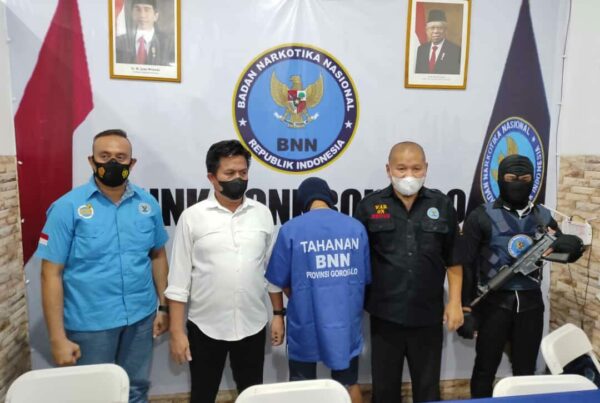 BNNK Bone Bolango Gelar Press Release Pengungkapan Kasus Narkotika