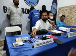 BNNK Bone Bolango Gelar Press Release Pengungkapan Kasus Narkotika