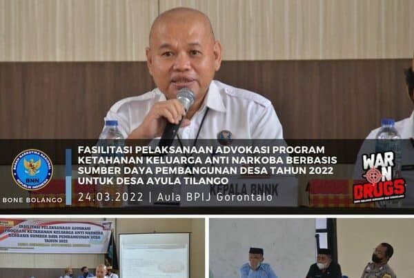 Kepala BNNK Bone Bolango AjakMasyarakat Desa Untuk Gelorakan Desa Bersinar