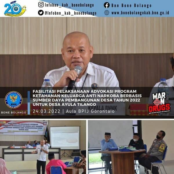 Kepala BNNK Bone Bolango AjakMasyarakat Desa Untuk Gelorakan Desa Bersinar