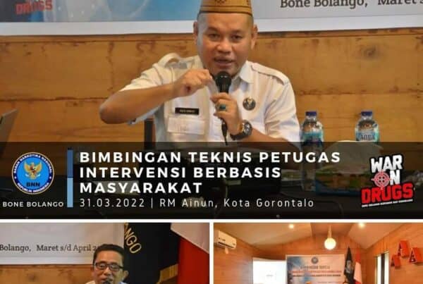 BNNK Bone Bolango Gelar Kegiatan Bimbingan Teknis Intervensi Berbasis Masyarakat