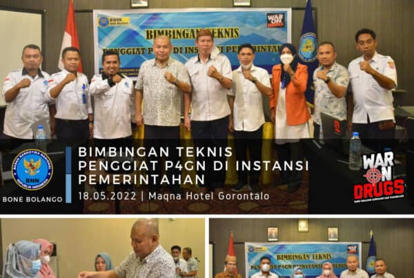 BNNK Bone Bolango Gelar Kegiatan Bimbingan Teknis Penggiat P4GN di Instansi Pemerintah