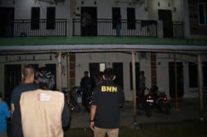 Menuju Bone Bolango BERSINAR, BNNK Bone Bolango Bersama Polres Bone Bolango Lakukan Razia PEKAT