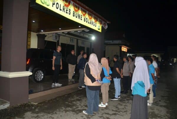 Menuju Bone Bolango BERSINAR, BNNK Bone Bolango Bersama Polres Bone Bolango Lakukan Razia PEKAT