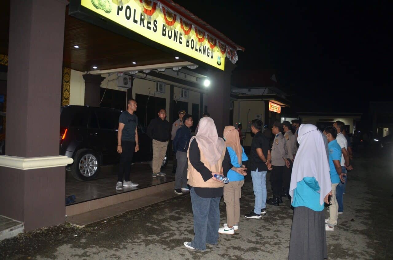 Menuju Bone Bolango BERSINAR, BNNK Bone Bolango Bersama Polres Bone Bolango Lakukan Razia PEKAT