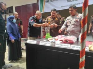 Kejaksaan Negeri Bone Bolango Lakukan Pemusnahan Barang Bukti